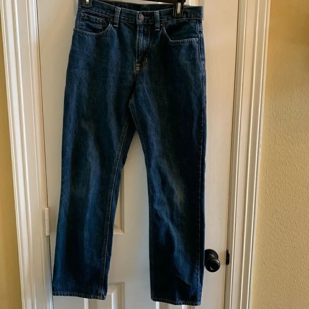 Polo relaxed blue Jean